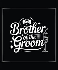 Brother Of The Groom Graphic Design