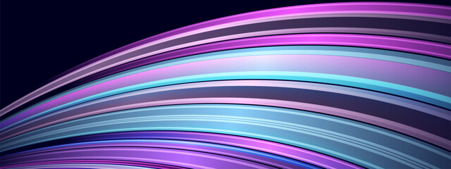 Speed Light  Futuristic pink and blue light background. Technology velocity movement pattern for banner