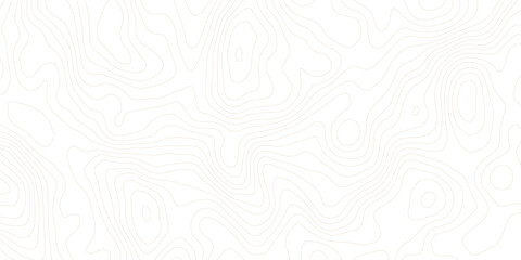 Abstract black and white topographic contours lines of mountains. Topography map art curve drawing. vector illustration. wave Line topography map contour background, background.