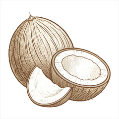 Coconut Vector