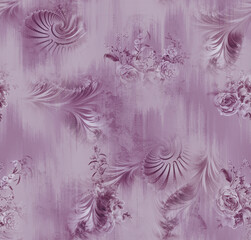 beautiful seamless abstract geometric background dusty color pattern design