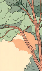 tree in the forest