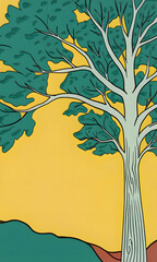 autumn leaves on a tree