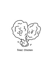 vector for coloring or use for decorate any digital product