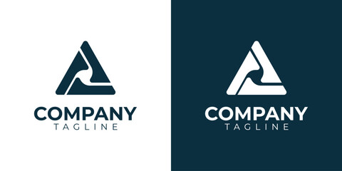 vector modern geometric logo premium template