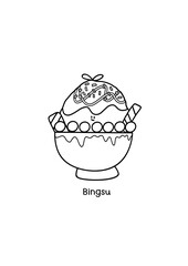 vector for coloring or use for decorate any digital product