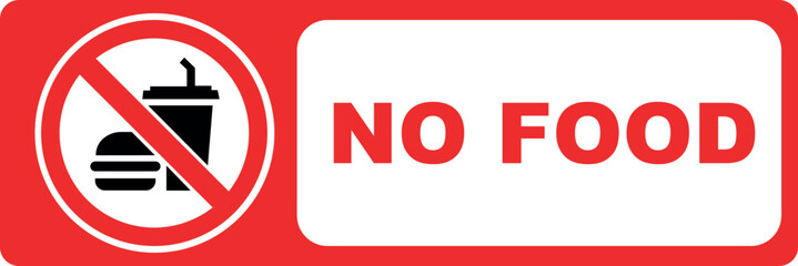 No food prohibbitted sign