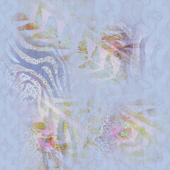 Abstract geometric pattern with colorful shapes, modern symmetry, and clean minimalistic background for digital use