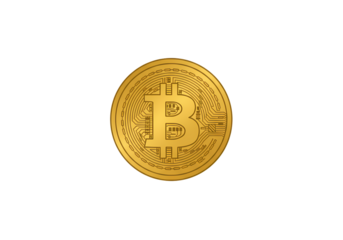 Bitcoin Cryptocurrency: Digital Currency Icon