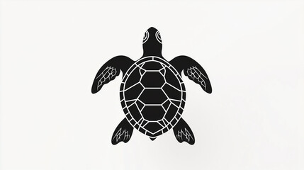 Fototapeta premium vector illustration of a turtle