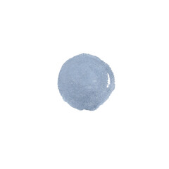 Fototapeta premium Watercolor illustration bold light gray round blotchy spot for background hand drawn