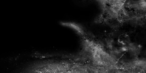 Peeling paint on a gray concrete wall. White painted abstract background. grunge concrete overlay texture, dirty grunge texture background. White and black background on polished stone marble texture.