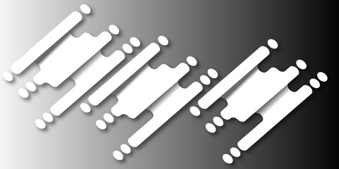 Colorful papercut background design concept. papercut background for presentation, cover, banner, website template. Abstract paper cut style design. Vector illustration. white papercut style.