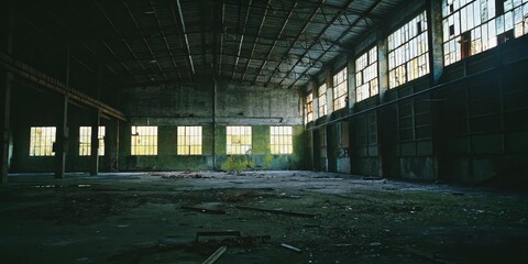 Derelict Industrial Interior