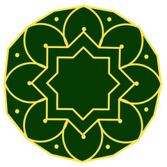 Islamic Decorative Mandala