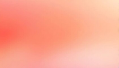 A soft, dreamy blend of coral and peach creates a warm, inviting, and abstract gradient background