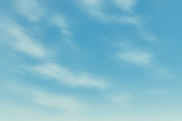 Soothing Sky Texture with Hazy Clouds