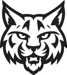 Vector Illustration of a Wolf s Face