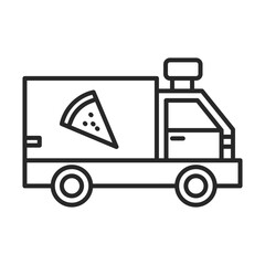 Food truck icon element