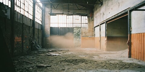 Abandoned Industrial Interior