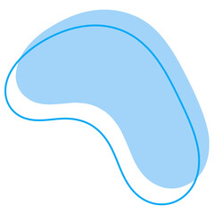 Simple Abstract Blob Shape