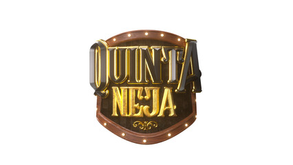 Selo 3D Sertanejo Quinta Neja