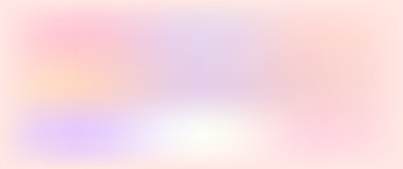 Soft colorful background with a gradient pastel color. Vector illustration for banner, presentation template, wallpaper, text place, and social media.