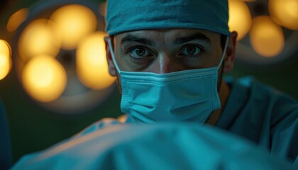 Surgeon During Procedure