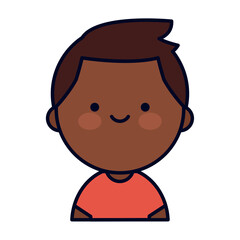 Charming Kawaii Style Male Avatar Icon