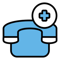 Fototapeta premium Doctor, nurse, pills, call, thermometer, location, file, folder, vitamin, blood, health, healthcare, bandage, storage, lung, bed, hospital, tool, medical tool, justice, cargo, inspection, online, pha