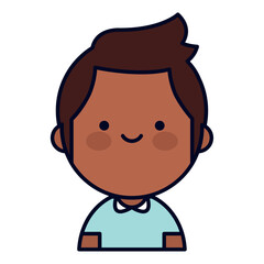 Charming Kawaii Style Male Avatar Icon