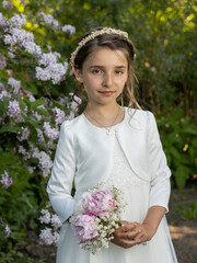 communion de jeune fille