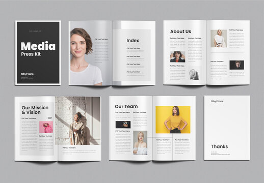 Media Press Kit Template