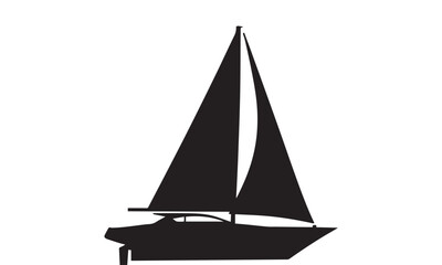 Sailing Boat Silhouette
