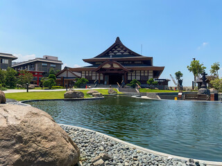 Our Lady of Akita Catholic Church with Japanese-inspired architecture at PIK 2 Jakarta Indonesia