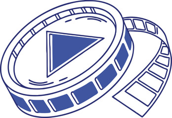grunge film camera