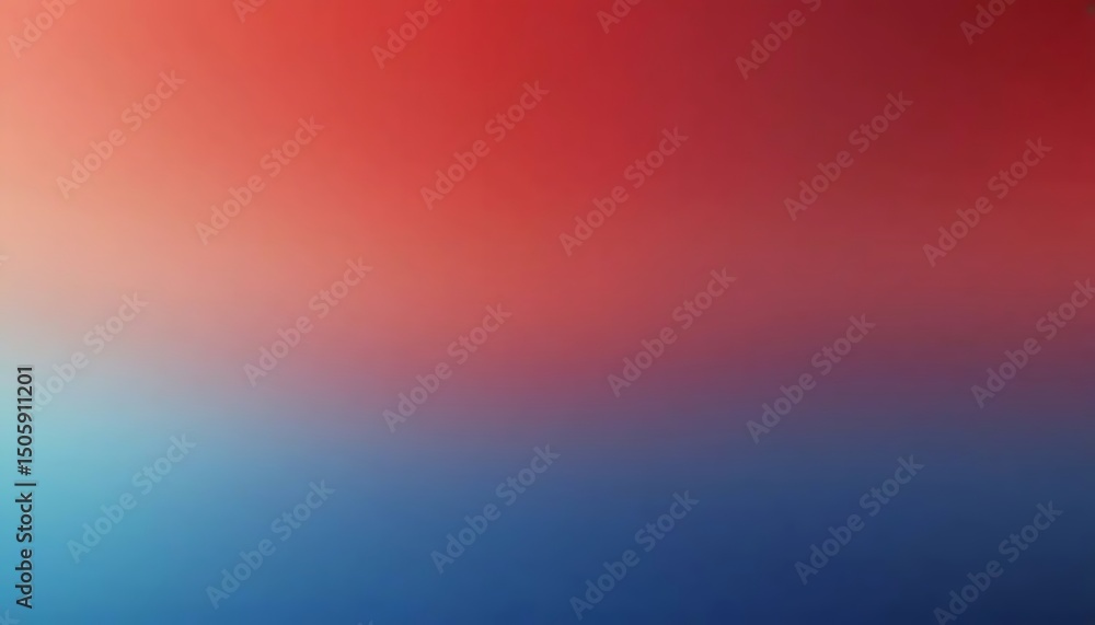 Aufkleber subtle gradient showcases a blend of cool blues transitioning to warm reds in soft, diffused light.
