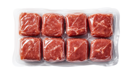 Vacuum Packed Frozen Beef Cubes
