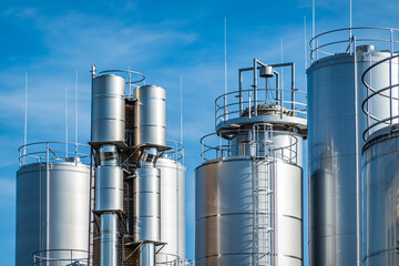 modern industry silo in austria