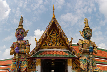 The Grand Palace Statues