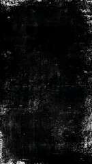 Blurred black and white scratched grunge isolated on background, old film effect. Distressed retro paper cracked texture overlays for space or text.