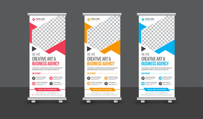 Corporate Roll Up Banner
