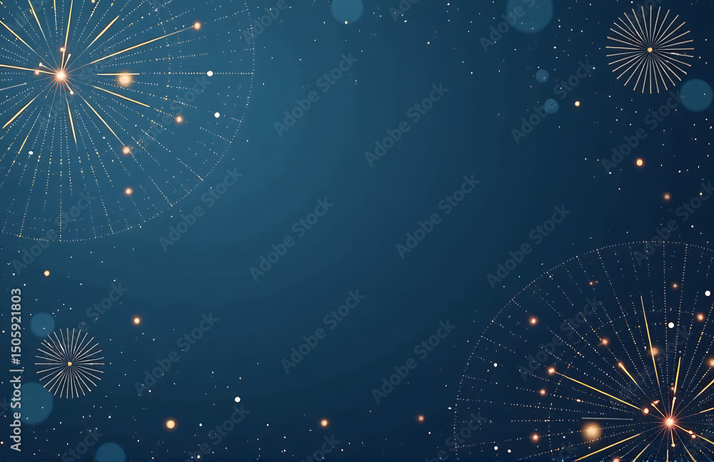 Poster dark blue background abstract patterns bright banner add textured tone