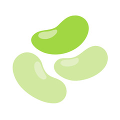 Lima Beens Vector Transparent Background