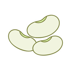 Lima Beens Vector Transparent Background