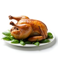 Baked chicken wings in a sweet chili sauce