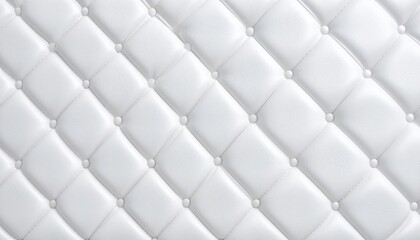 Luxurious white leather upholstery texture, a closeup view of elegance and softness for interior design inspiration