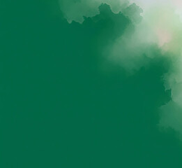 Obraz premium Dark Green Watercolor Abstract Background