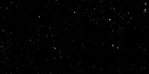 Snow flakes winter snowfall white light vector background. Christmas background, white snow on black background for edit photo.