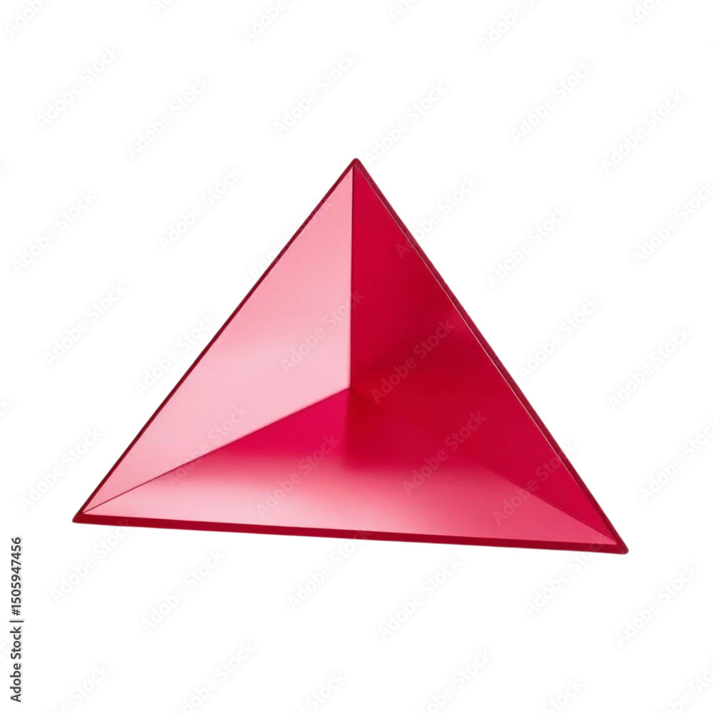 Poster download high quality red triangle vector graphic for free use in design projects and presentations 
